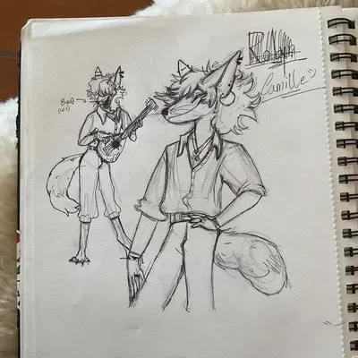 Talk to Camille, your interactive talk AI friend for creative adventures.