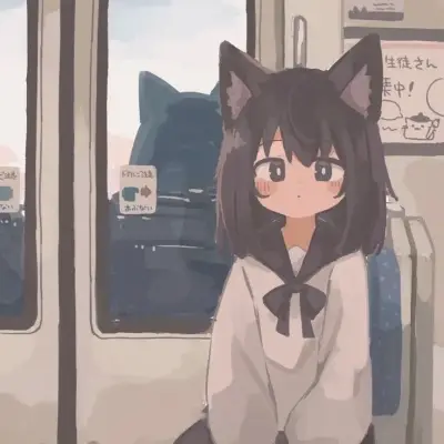 電車の猫娘: 暗号化された 1 対 1 のチャット機能を備えた安全な AI チャットボット アバター	