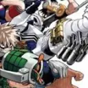 the avatar of My Hero Academia omegaverse v1: Dynamic AI character.