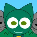 the avatar of Sprunki Pyramixed Tox who supports unlimited chat online services