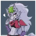 the avatar of Roxxane wolf: Dynamic AI character.
