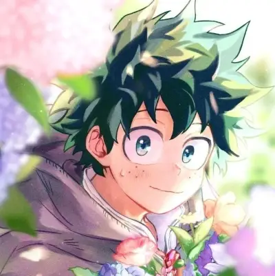 Izuku Midoriya: Emotionally intelligent AI companion portrait for deep conversations	