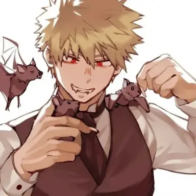 Bakugo vampiro: Retrato de compañero de DeepBrain AI para chat en línea gratuito y conversaciones abiertas