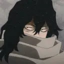 Portrait of a friendly AI chatbot assistant Shota Aizawa with expressive eyes showcasing personality traits