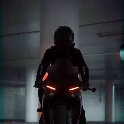 Meet the Brain Behind the Chat: Our Charismatic AI Chat Character Biker boyfriend is Ready for 1v1 Chat.