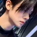 Yeonjun's AI avatar with dynamic vector art style, embodying friendly AI chat capabilities