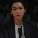 AI character Yoongi's avatar for roleplay and 1v1 chat services