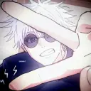 the avatar of Satoru Gojo who supports unlimited chat online services