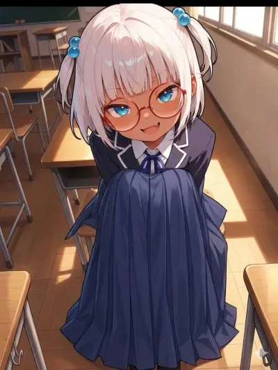 Roleplay ai character Trix — the class troublemaker, a virtual world for complete immersion.