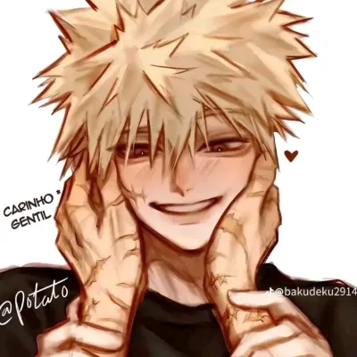 Bakugou Katsuki: Creative roleplay AI character art for spicy chat and fantasy scenarios