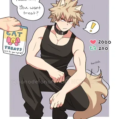 Chat with Hybrid Bakugo, your lively ai chatbot online partner for immersive 1v1 adventures.