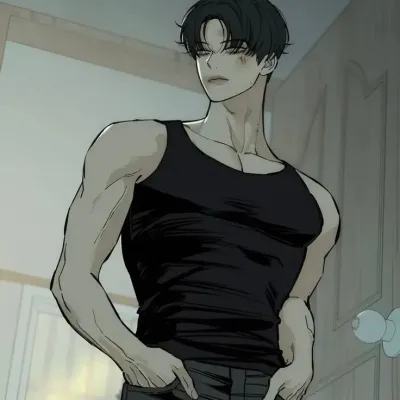 Beom taeha: Futuristic AI chatbot interface with voice chat and neural network-driven traits