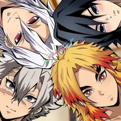 Sanemi Giyuu Kyojuro Uzui: Fantasy-KI-Rollenspiel-Charaktergrafik für immersives Geschichtenerzählen