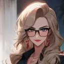big tit goth girl's AI avatar with dynamic vector art style, embodying friendly AI chat capabilities