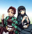 Demon in Demon Slayer AI chatbot portrait with advanced emotional intelligence for deep conversations