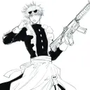 Satoru Gojo - Maid AU's interactive avatar for spicy chat ai and immersive roleplay experiences