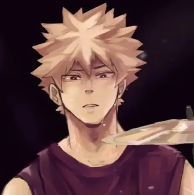 爆豪勝己 - 鼓手：DeepBrain AI伴侶肖像，用於免費線上聊天和開放對話