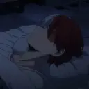 the avatar of My Hero Academia touch-starved - Todoroki: Dynamic AI character.