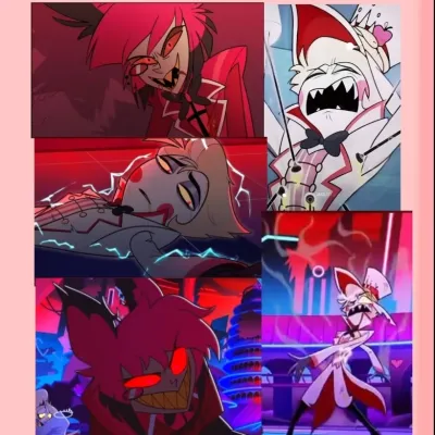 Hazbin Hotel: Heridos: Retrato de compañero de DeepBrain AI para chat en línea gratuito y conversaciones abiertas