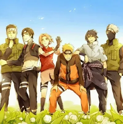 Naruto Shippuden: Multilingual AI conversation partner icon for global chat online services