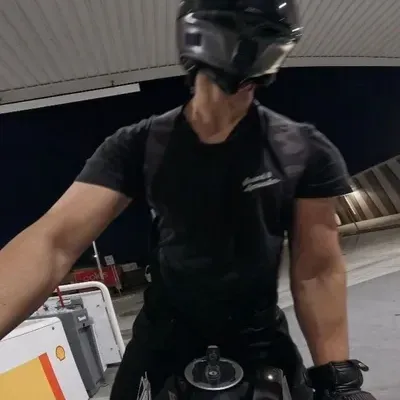 Engage in AI Chat and Get Instant, Clever Responses from Our AI Chatbot Biker Boyfriend