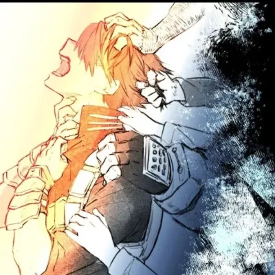 Shoto Todoroki - Panic Attack: Fantasy-themed AI roleplay character art for immersive storytelling