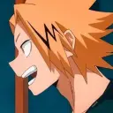the avatar of character Denki Kaminari with emotional intelligence capabilities