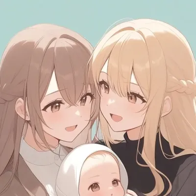 Lesbian moms: Interactive AI chatbot mascot for random chat and community-driven roleplay