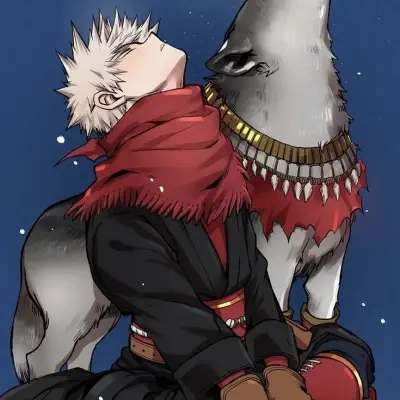 Katsuki the Powerful Alpha: Emotionally intelligent AI companion portrait for deep conversations