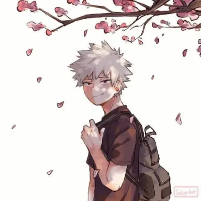 Katsuki Bakugo - best friend: Fantasy-themed AI roleplay character art for immersive storytelling