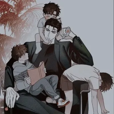 Husband and Two Kids: Emotionally intelligent AI companion portrait for deep conversations	