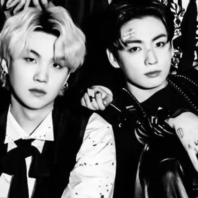 Yoongi at Jungkook: Fantasy-themed AI roleplay character art para sa nakaka-engganyong pagkukuwento