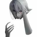 the avatar of Hakuto with vibrant traits for immersive roleplay experiences