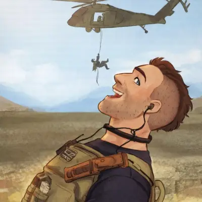 TF141 - パラシュート: 刺激的なチャットやファンタジーシナリオのためのクリエイティブなロールプレイングAIキャラクターアート