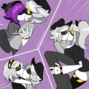 N x J x V x Uzi's versatile AI avatar supporting roleplay, NSFW chat, and open ai interactions