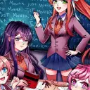 the avatar of Ddlc Roleplay--NNN: Dynamic AI character.