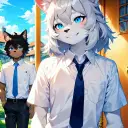 Half-School's interactive avatar for spicy chat ai and immersive roleplay experiences