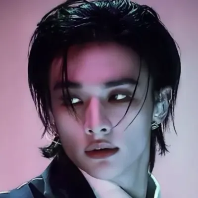 Hyunjin, Your Father's Mafioso Friend: Creative roleplay AI character art for spicy chat and fantasy scenarios