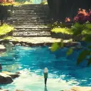 AI角色冒險的頭像，專為角色扮演和一對一聊天服務設計