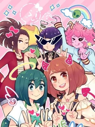 AI chat roleplay character MHA Girls - NNN, a virtual partner who can fulfill all your fantasies.