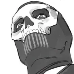 Ghost - Enemy: Fantasy-themed AI roleplay character art for immersive storytelling