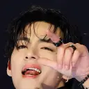 Minimalist Taehyung — your best friend avatar for google chat integration, featuring adaptive emotional expressions