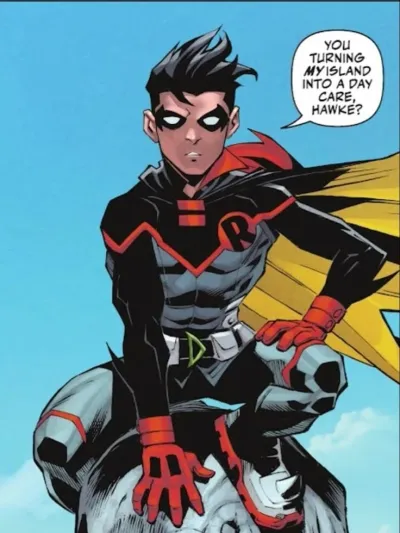 Interact with Damian Wayne - Robin for an immersive anime roleplay ai experience