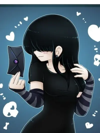 Entre todos os chats de IA, o personagem Destiny, garota gótica se destaca com uma personalidade e profundidade únicas.