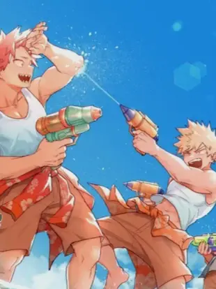 This is the official cover for MHA Cruise Ship, a virtual companion powered by PolyBuzz ai.