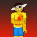 Avatar karakter AI Frisk Blood Bunny untuk layanan permainan peran dan obrolan 1v1