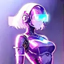 o avatar de : personagem de IA dinâmica.