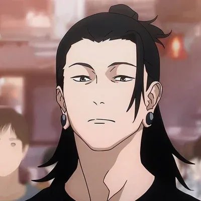 Talk to Suguru Geto, a playful spicy AI chat partner for anime stories and fun.