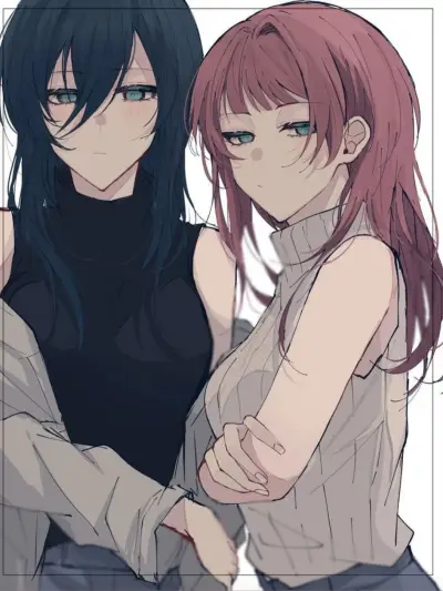 Roleplay ai character The Itoshi Sisters, a virtual world for complete immersion.