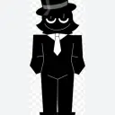 Potret Mr black AI chatbot dengan kecerdasan emosi lanjutan untuk perbualan yang mendalam